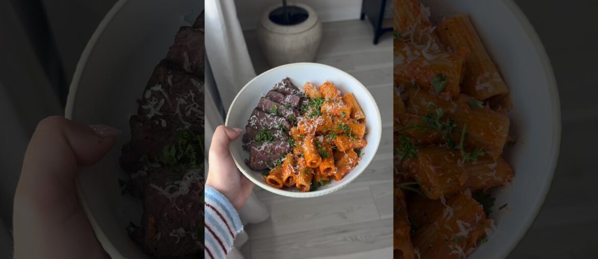 Steak Vodka Pasta