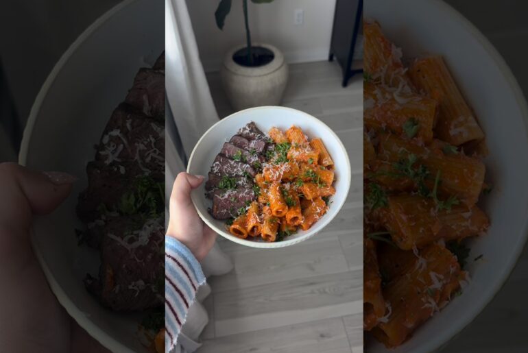 Steak Vodka Pasta