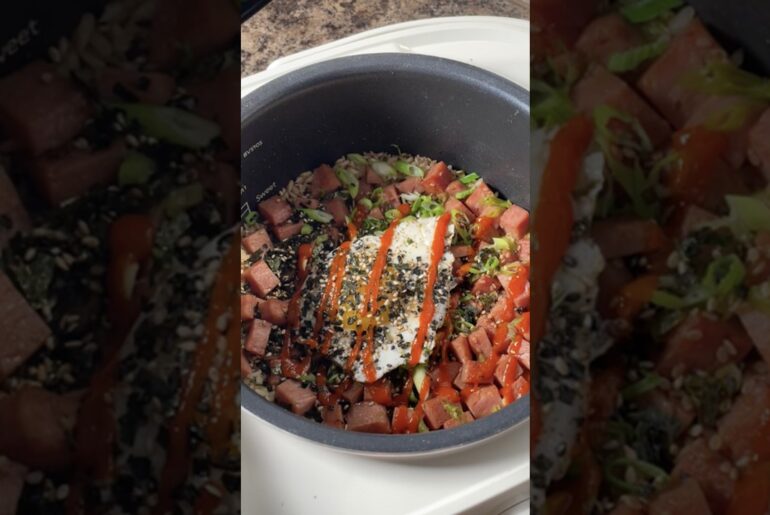 Spam and Egg Breakfast Bowl