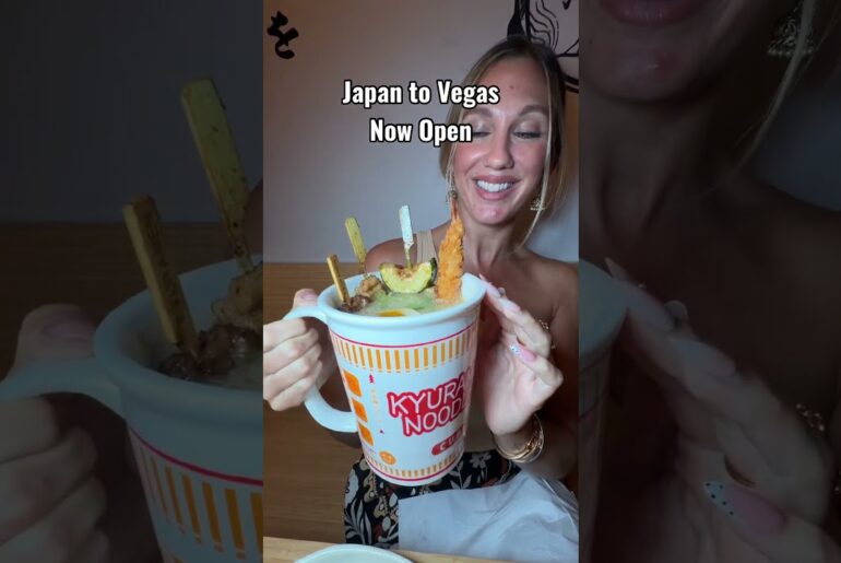 🇯🇵 A new Japanese dining experience is NOW OPEN in Las Vegas! 🔥