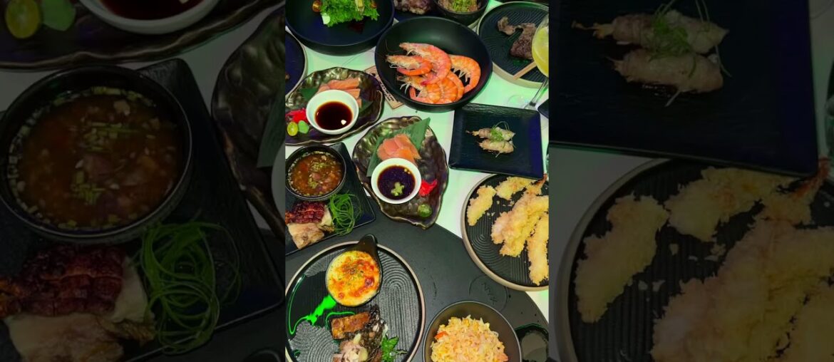 Buffet, but make it fine dining. ✨#nyxoneayala #buffet #finedining #unlimited #VikingsNYX #shorts