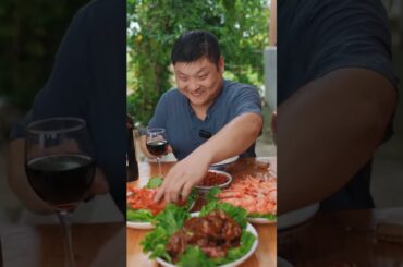 Happy Qixi Festival to everyone watching! #mukbang #food