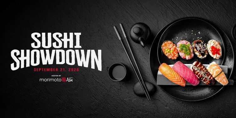 Inaugural Sushi Showdown hits Morimoto Asia in September