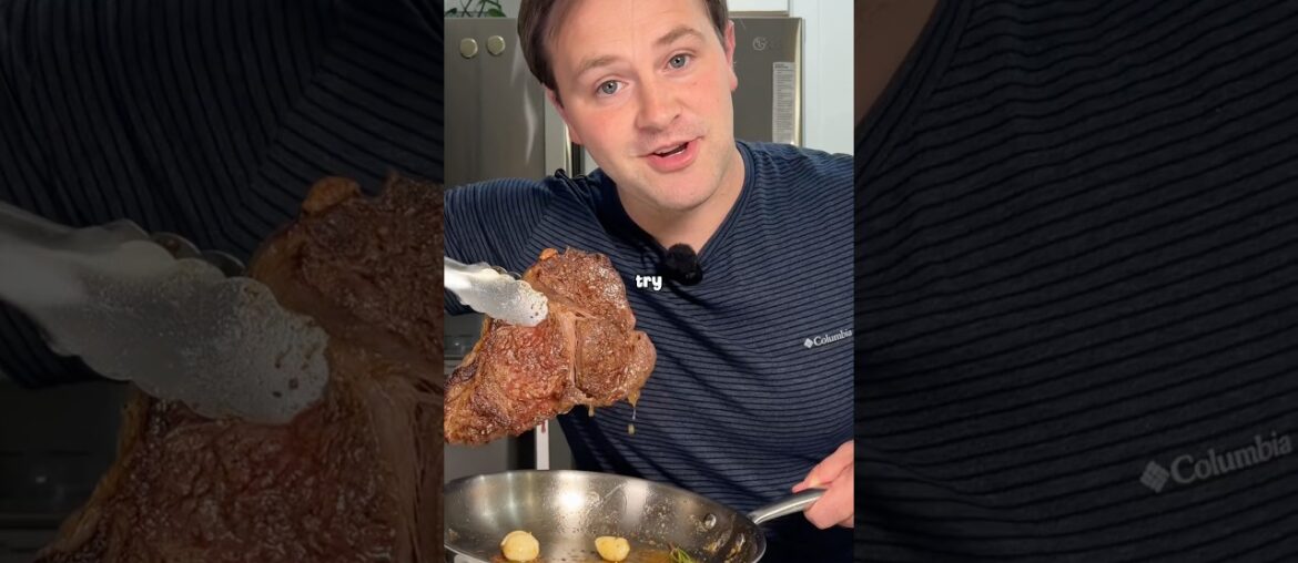 How to make the perfect steak 🥩#food #cooking #steak