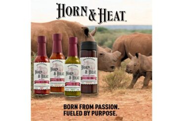 Horn & Heat Launches Chef-Crafted Hot Sauce Line Born in South Africa and Built Around Rhino Conservation
