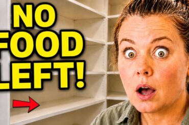 Zero Food In The House… Then This Happened! - Frugal Living - Food Bank Haul - Food Pantry Haul