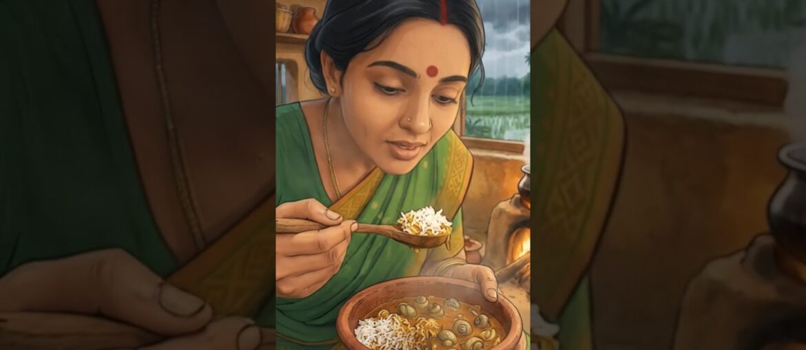 snail recipy and eating ASMR #food #ghibli #cooking #ghibliart #ghiblistyle #cookanime
