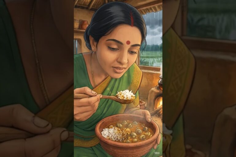 snail recipy and eating ASMR #food #ghibli #cooking #ghibliart #ghiblistyle #cookanime