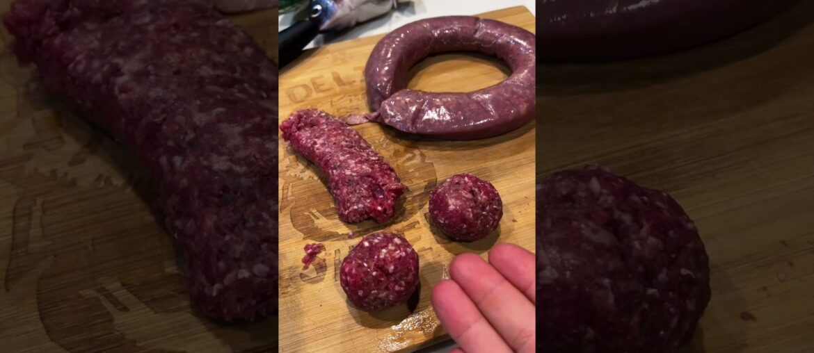 Cooking a ball roast #fishing #cooking #outdoors
