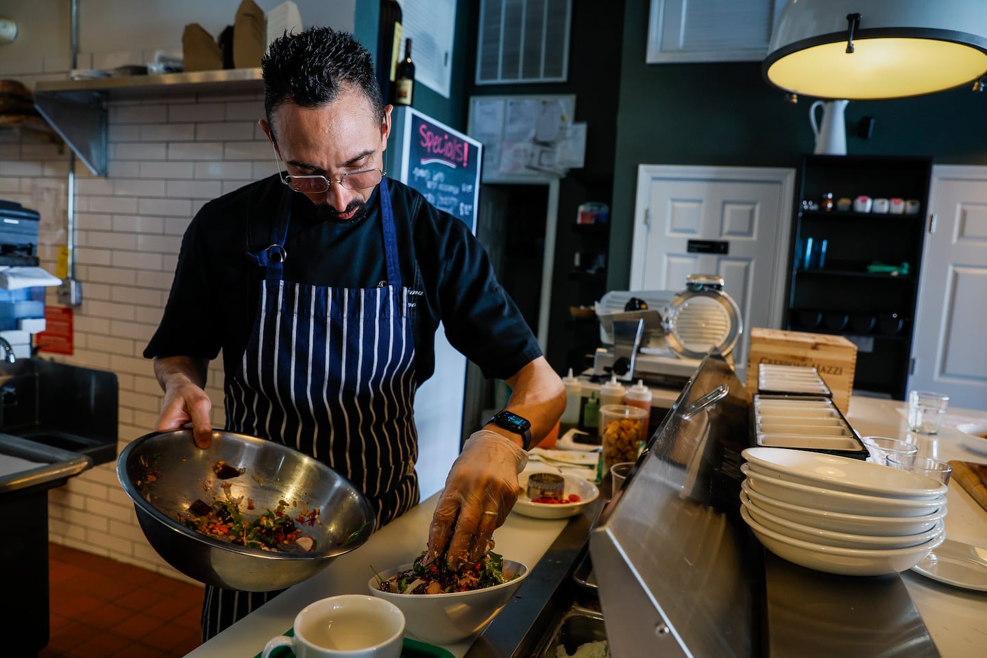 Chef Stefano Quaresima moved to the United States in 2013, but grew up south of Rome.