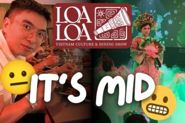 😬 I went to a Vietnamese Cultural Show & Fine Dining Experience