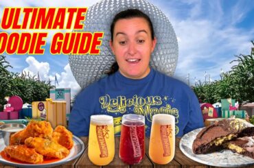 EPCOT FOOD & WINE FESTIVAL- ULTIMATE FOODIE GUIDE | Trying 35+ Foods!