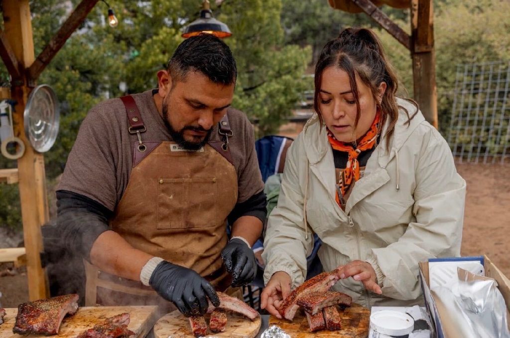 ‘Smoke and sugar’: Pitmaster and pastry chef power couple bring San Antonio flavors to Food Network