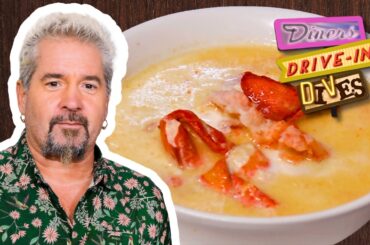 Did Guy Find Maine’s BEST Seafood Chowder?! 🦞🔥 Diners, Drive-Ins and Dives | Food Network