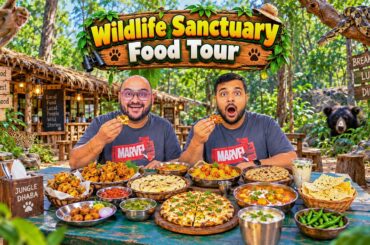 Breakfast To Dinner In A Wildlife Sanctuary | Jungle Dhaba Food Tour | Viwa Food World