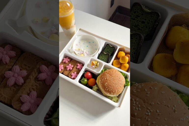 Make bento for my sister #aesthetic #food #cooking #bento #shorts #asmr #asmrfood