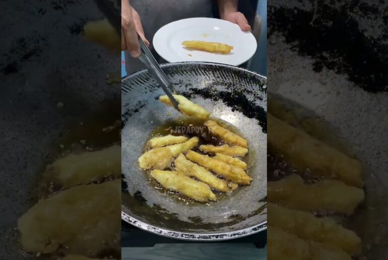 FRIED TISSUE #shortvideo #cooking #fried
