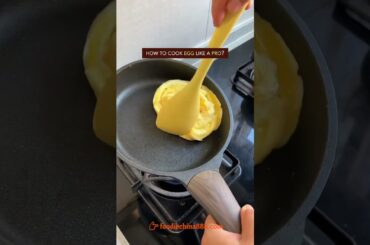 HOW TO COOK EGG LIKE A PRO? #pov #asmr #cooking #egg #comfortfood