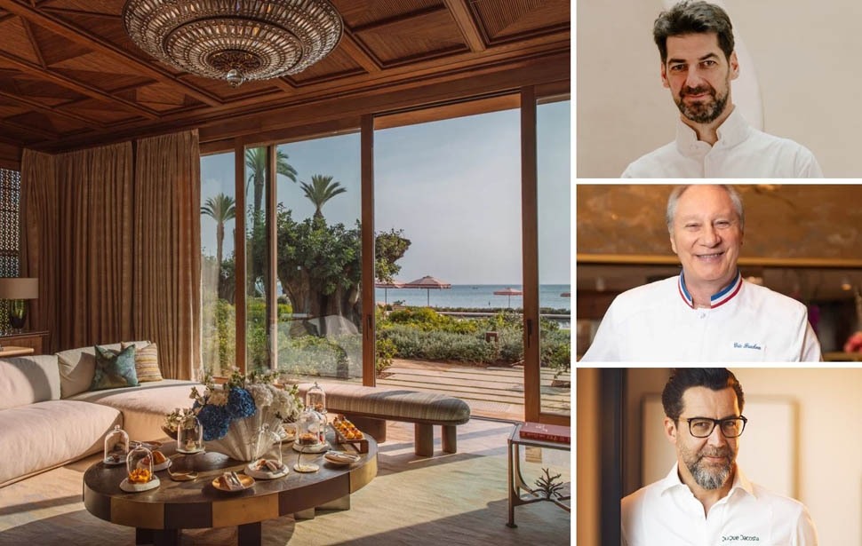 Royal Mansour Tamuda Bay: Three three-star chefs in a single hotel. | Latest news