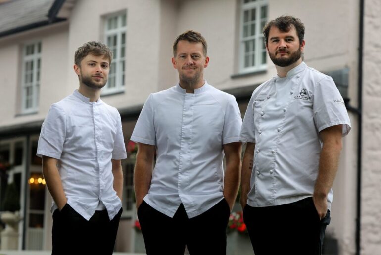 Three AA Rosettes for 'Best Hotel in Wales': Welsh chef's stellar year continues