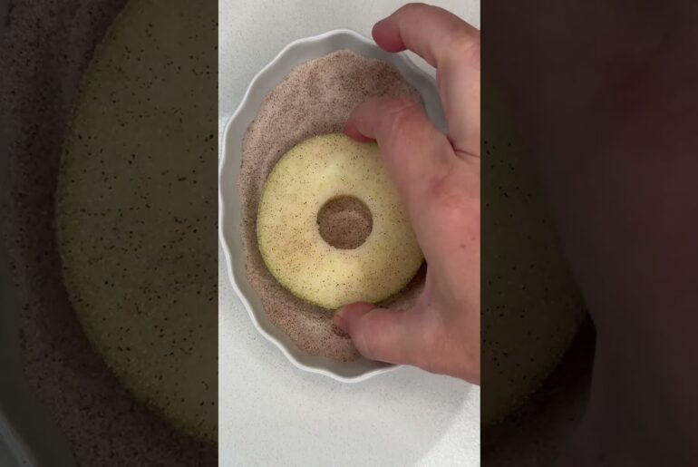 Caramel Apple Pastry Rings