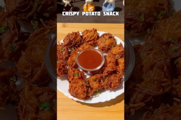 Crispy potato snacks recipe #shorts #snacks #potato #trending #viral #shortsfeed #recipe #cooking