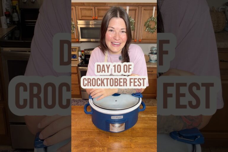 Day 10 of Crocktober Fest! #recipe #easyrecipe #dinner #crockpot #comfortfood #cookingvideo #cooking