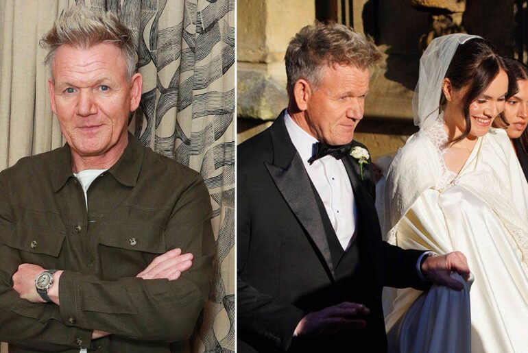 Gordon Ramsay admits why he was really crying at daughter's wedding