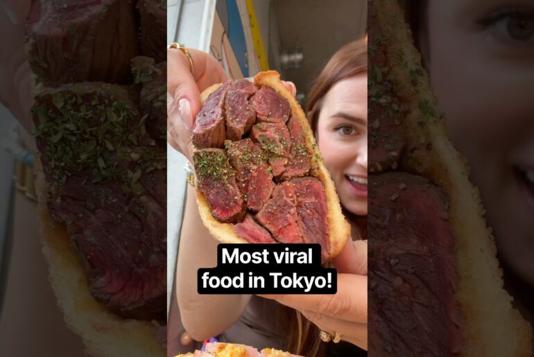My honest review of the most viral food in Tokyo! #Foodie #TokyoFood #JapanFood #Japan ￼#travel