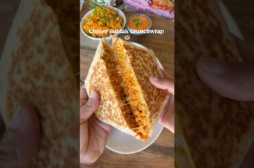 Cheesy Buldak Crunchwrap #cooking #food #easy #recipe #easyrecipe #foodie #trending #buldak #ramen