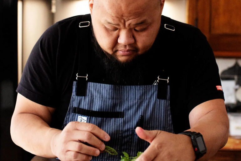 Chef Yia Vang challenged and surprised titans on Bobby Flay's 'Triple Threat'