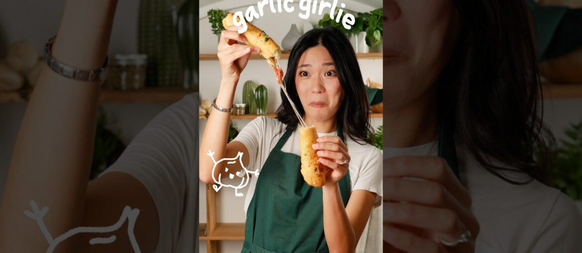 50 Garlic Clove Pizza-Stuffed Breadsticks