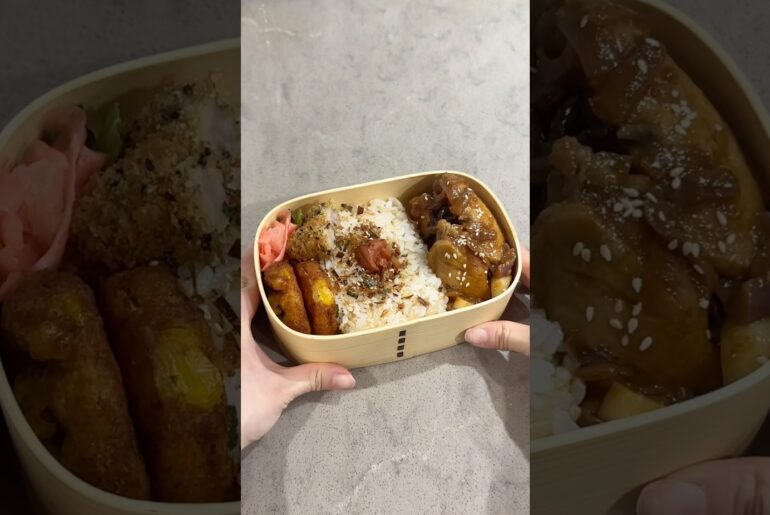 Pack a Bento for Myself - day16🍱 #lunchbox #cooking #bento #asmrvideo #food