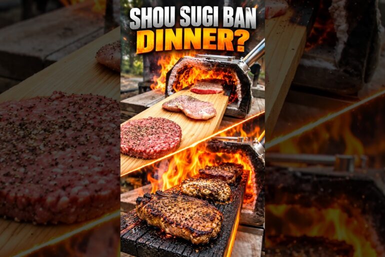 Shou Sugi Ban: From Cedar Siding to Fine Dining #bbq