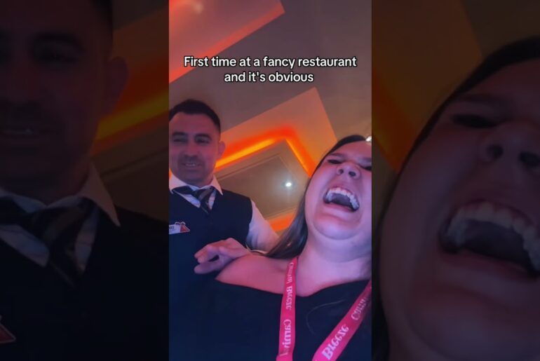 My First Fine Dining Experience Was WILD 😂#funny #firsttime #fancyrestaurant #food #restaurant
