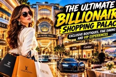 The Ultimate Billionaire Shopping Palace | Exclusive Boutiques, Fine Dining and VIP Experiences
