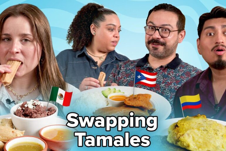 Mexican vs. Colombian vs. Puerto Rican vs. Salvadoran Tamales