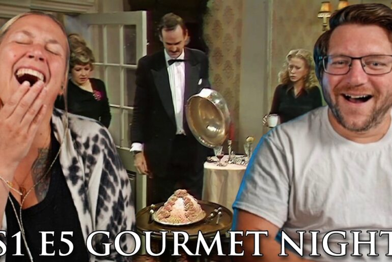 Basil Tries FINE DINING... What Could POSSIBLY Go Wrong?! | Americans React to Fawlty Towers S1E5