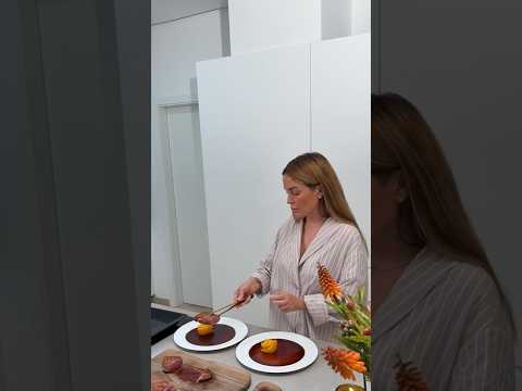 How to Make Gourmet Pumpkin Rose with Duck: Fine Dining Masterclass 🎃🦆